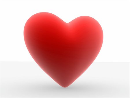simsearch:400-03954598,k - 3d rendered illustration of one big red heart Photographie de stock - Aubaine LD & Abonnement, Code: 400-05017672