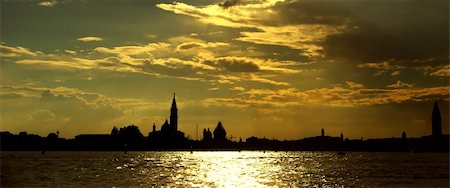 riva - Gorgeous venetian sunset Fotografie stock - Microstock e Abbonamento, Codice: 400-05017709