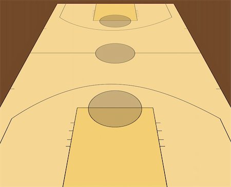Computer designed basketball court background Stock Photo - Budget Royalty-Free & Subscription, Code: 400-05017731