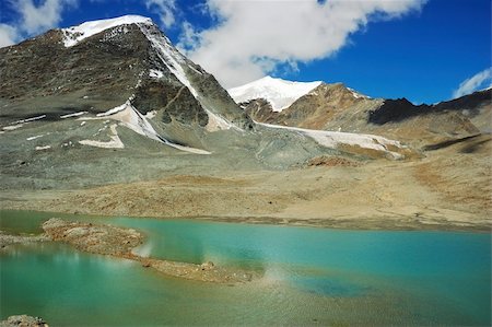 Himalayan lakes along Padum Trek, Ladakh, India. Stock Photo - Budget Royalty-Free & Subscription, Code: 400-05018250