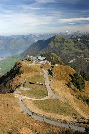 View over Stanserhorn. Switzerland. Stock Photo - Budget Royalty-Free & Subscription, Code: 400-05018564