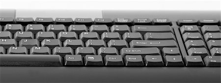 Close-up picture of a computer keyboard Stock Photo - Budget Royalty-Free & Subscription, Code: 400-05019257