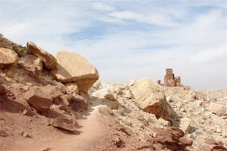 echoforsberg (artist) - Scenes from Meteor Crater, Arizona Fotografie stock - Microstock e Abbonamento, Codice: 400-05019867