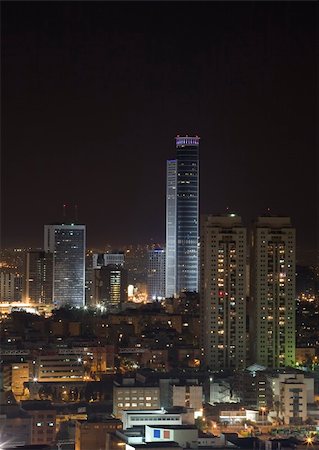 The night city, Business centre and residental district in Ramat Gan city, Israel, Stock Photo - Budget Royalty-Free & Subscription, Code: 400-05010463