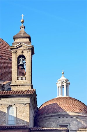 San Lorenzo Bell Tower Florence, Italy Foto de stock - Super Valor sin royalties y Suscripción, Código: 400-05011049