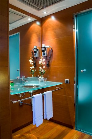the wc in a fancy hotel room Stock Photo - Budget Royalty-Free & Subscription, Code: 400-05011860