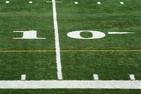 football court images - A white Football ten yard marker Stock Photo - Budget Royalty-Free & Subscription, Code: 400-05012322