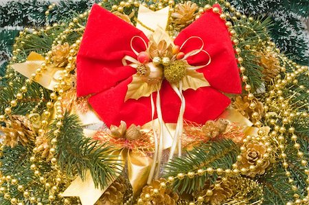 simsearch:649-06489277,k - Christmas & new year tree ornaments Stock Photo - Budget Royalty-Free & Subscription, Code: 400-05013195