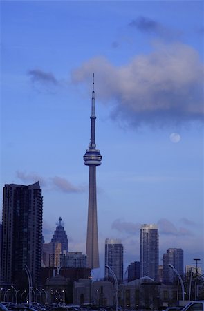 Downtown Toronto, Ontario, Canada, CN Tower Stock Photo - Budget Royalty-Free & Subscription, Code: 400-05013578