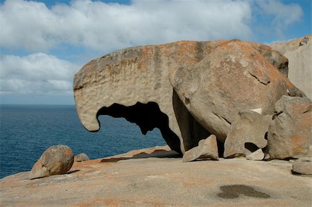 parc national flinders ranges - Remarkable Rocks, Flinders Chase National Park, Kangaroo Island, South Australia Photographie de stock - Aubaine LD & Abonnement, Code: 400-05025104
