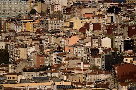 An example of bad city planning from Istanbul. Stock Photo - Budget Royalty-Free & Subscription, Code: 400-05025496