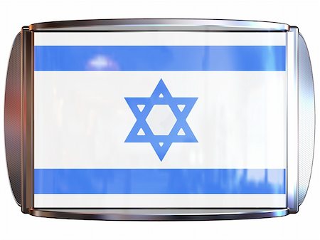 simsearch:400-05157469,k - 3d scene icon with flag of the Israel Stock Photo - Budget Royalty-Free & Subscription, Code: 400-05027061