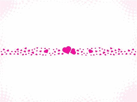 simsearch:400-03985974,k - vector illustration of beautiful elements heart with floral on abstract background Stockbilder - Microstock & Abonnement, Bildnummer: 400-05027792