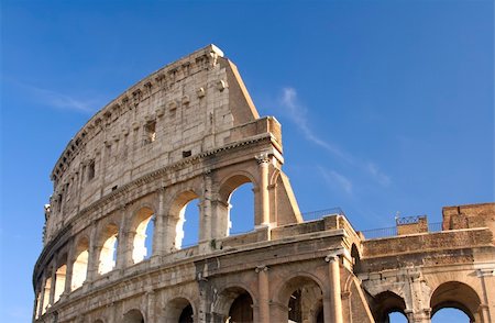 simsearch:400-04007617,k - Closeup view of exterior of the Colosseum in Rome, Itlay. Stockbilder - Microstock & Abonnement, Bildnummer: 400-05028285