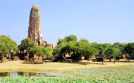 simsearch:400-03985821,k - Ruins of a Buddhist temple in Ayutthaya near Bankgok, Thailand. Foto de stock - Super Valor sin royalties y Suscripción, Código: 400-05028327