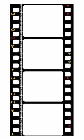 film reel picture borders - 35mm color movie film,2D digital art Stock Photo - Budget Royalty-Free & Subscription, Code: 400-05029165