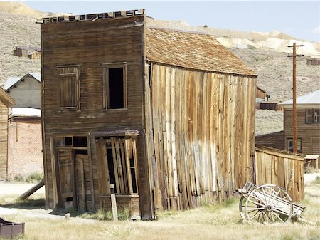 Ghost town (3) Fotografie stock - Microstock e Abbonamento, Codice: 400-05020199