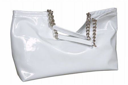 simsearch:400-04491879,k - Female fashionable bag on a white background Fotografie stock - Microstock e Abbonamento, Codice: 400-05020580