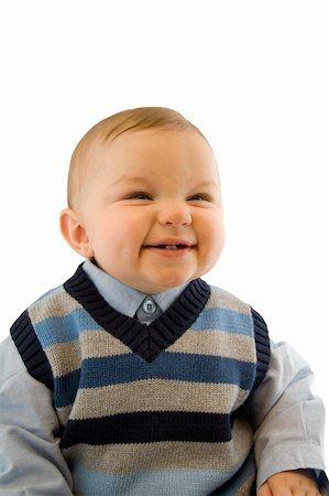 surpasspro (artist) - Smiling Baby Boy - Age six to twelve months Foto de stock - Super Valor sin royalties y Suscripción, Código: 400-05021452