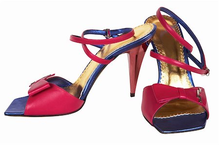 simsearch:400-04489735,k - Color leather female shoes on a high heel Stock Photo - Budget Royalty-Free & Subscription, Code: 400-05021806