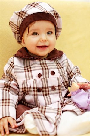 simsearch:400-04161658,k - Portraitof cute baby laughing Fotografie stock - Microstock e Abbonamento, Codice: 400-05022382
