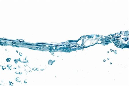 simsearch:400-05052693,k - blue water isolated on white background Stock Photo - Budget Royalty-Free & Subscription, Code: 400-05022680