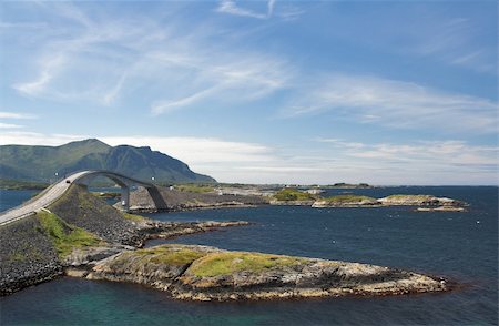 View at Atlantic Road (Norway) Photographie de stock - Aubaine LD & Abonnement, Code: 400-05023570