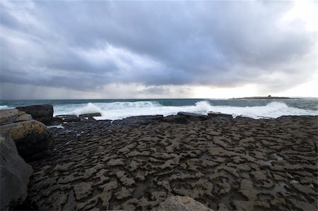 simsearch:400-03976503,k - Storm across the Atlantic ocean - Ireland Stock Photo - Budget Royalty-Free & Subscription, Code: 400-05023710