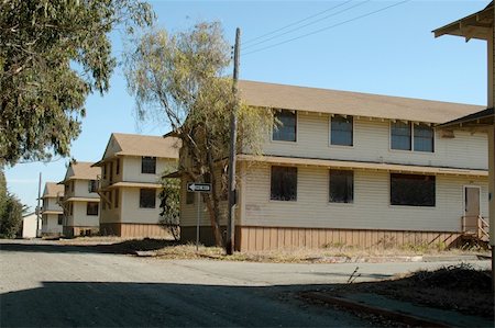 Abandoned army barracks, Fort Ord, California Stock Photo - Budget Royalty-Free & Subscription, Code: 400-05023881