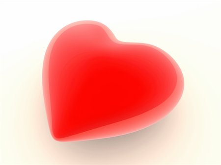 eraxion (artist) - 3d rendered illustration of a big red heart Photographie de stock - Aubaine LD & Abonnement, Code: 400-05034487