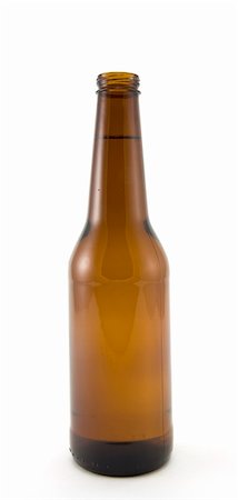 dononeg (artist) - Brown Beer Bottle Isolated on White Background. Stock Photo - Budget Royalty-Free & Subscription, Code: 400-05035624
