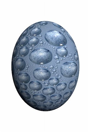 simsearch:400-04945068,k - Easter egg with blue bubbles material Stockbilder - Microstock & Abonnement, Bildnummer: 400-05036554