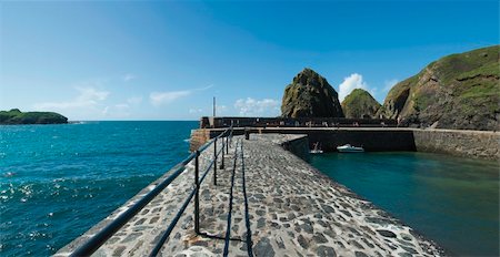 mullion cove cornish coast cornwall england uk Stock Photo - Budget Royalty-Free & Subscription, Code: 400-05036743