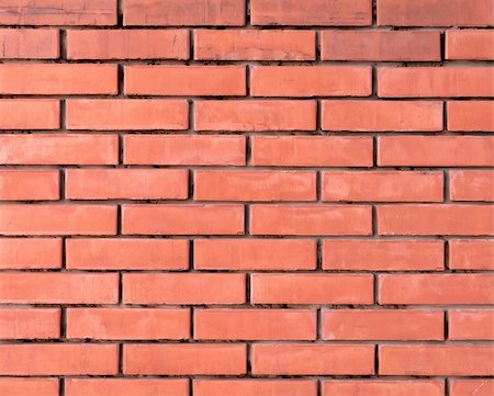 simsearch:400-05328801,k - Fine red brick wall background texture with right-formed bricks Fotografie stock - Microstock e Abbonamento, Codice: 400-05036950