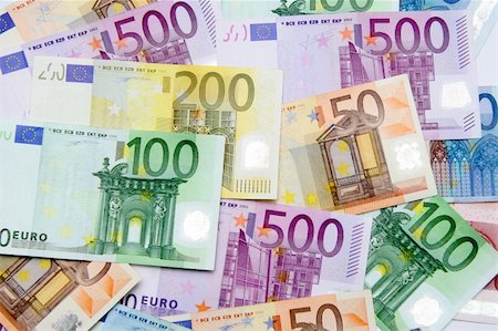 Euro Banknote Photographie de stock - Aubaine LD & Abonnement, Code: 400-05037086