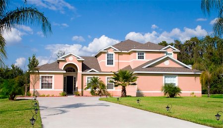 Rural Home on a sunny day in Florida Fotografie stock - Microstock e Abbonamento, Codice: 400-05037521