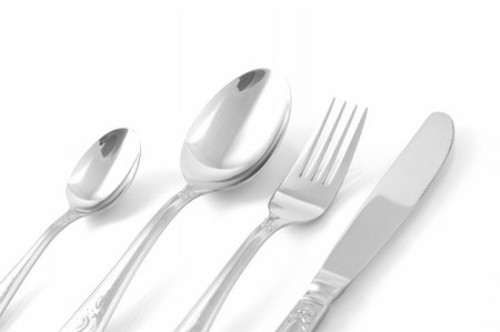 tableware (fork, knife and spoon) Stock Photo - Budget Royalty-Free & Subscription, Code: 400-05037846