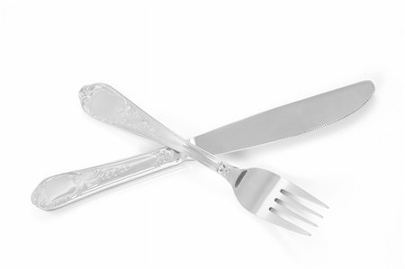 fork and knife Foto de stock - Super Valor sin royalties y Suscripción, Código: 400-05037847