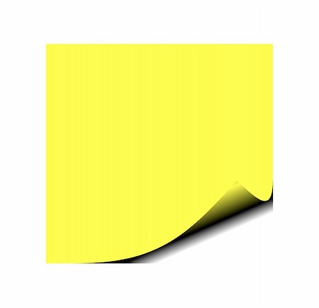 post it note on notice board picture - Photo of yellow post it note Stock Photo - Budget Royalty-Free & Subscription, Code: 400-05038073