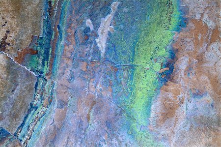 stone slab - Slate in shades of blue, green, pink and beige. Stock Photo - Budget Royalty-Free & Subscription, Code: 400-05038281