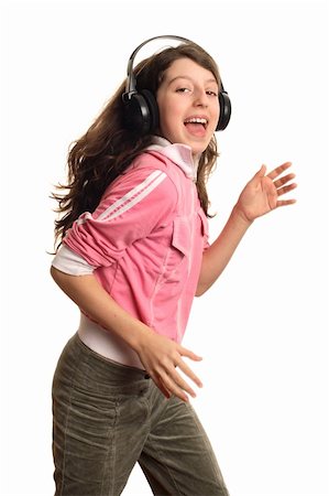 The girl dances Stock Photo - Budget Royalty-Free & Subscription, Code: 400-05038827