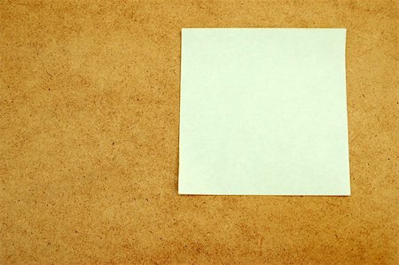 post it note on notice board picture - with empty cards Stock Photo - Budget Royalty-Free & Subscription, Code: 400-05038924