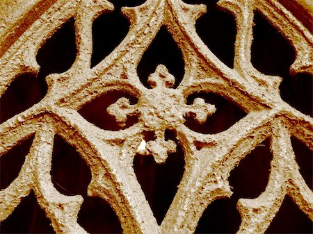 pere - a sepia image of a grave door ornament Stock Photo - Budget Royalty-Free & Subscription, Code: 400-05030802