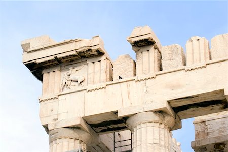 The Parthenon at the Acropolis of Athens in Athens, Greece. Stock Photo - Budget Royalty-Free & Subscription, Code: 400-05032164