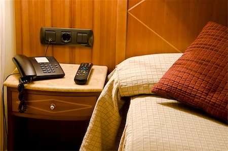 remote (remote location) - Hotel room detail Photographie de stock - Aubaine LD & Abonnement, Code: 400-05033843
