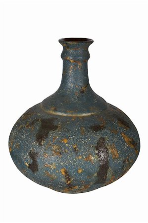 simsearch:400-04850458,k - Beautiful ancient vase on a white background Stock Photo - Budget Royalty-Free & Subscription, Code: 400-05045231