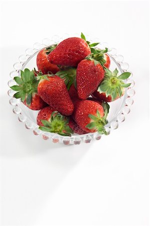 strawberries isolated Photographie de stock - Aubaine LD & Abonnement, Code: 400-05046634