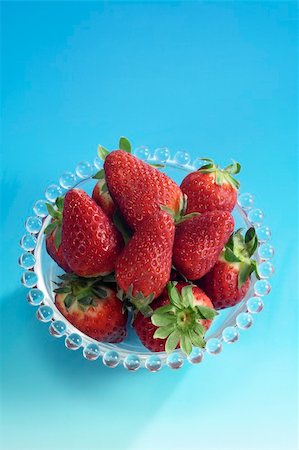 strawberries isolated Stock Photo - Budget Royalty-Free & Subscription, Code: 400-05046635