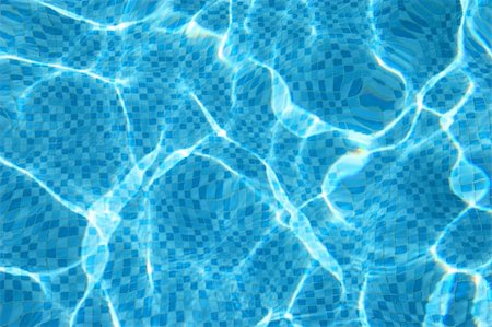 simsearch:400-07622541,k - Transparent water wave reflections in mosaic pool Stock Photo - Budget Royalty-Free & Subscription, Code: 400-05046757