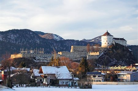 Festung in Kufstein Stock Photo - Budget Royalty-Free & Subscription, Code: 400-05048603